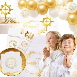 Zestaw dekoracji stołu na...