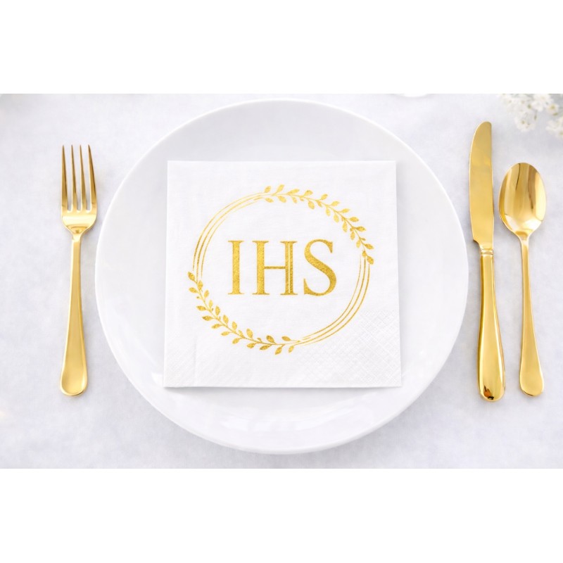 IHS Serwetki 12 szt. Pierwsza Komunia