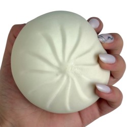 Gniotek antystresowy pierożek dumpling w pudełku 1 szt duży 10 cm