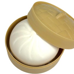 Gniotek antystresowy pierożek dumpling w pudełku 1 szt duży 10 cm