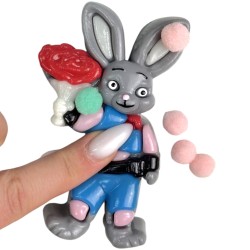 Gniotek antystresowy Nick lisek i Judy zajączek zestaw 2 sztuki