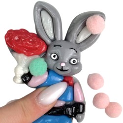 Gniotek antystresowy Nick lisek i Judy zajączek zestaw 2 sztuki