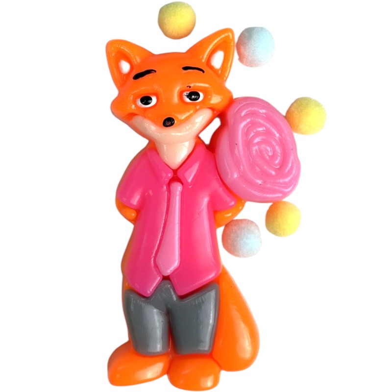 Gniotek antystresowy Nick lisek i Judy zajączek zestaw 2 sztuki