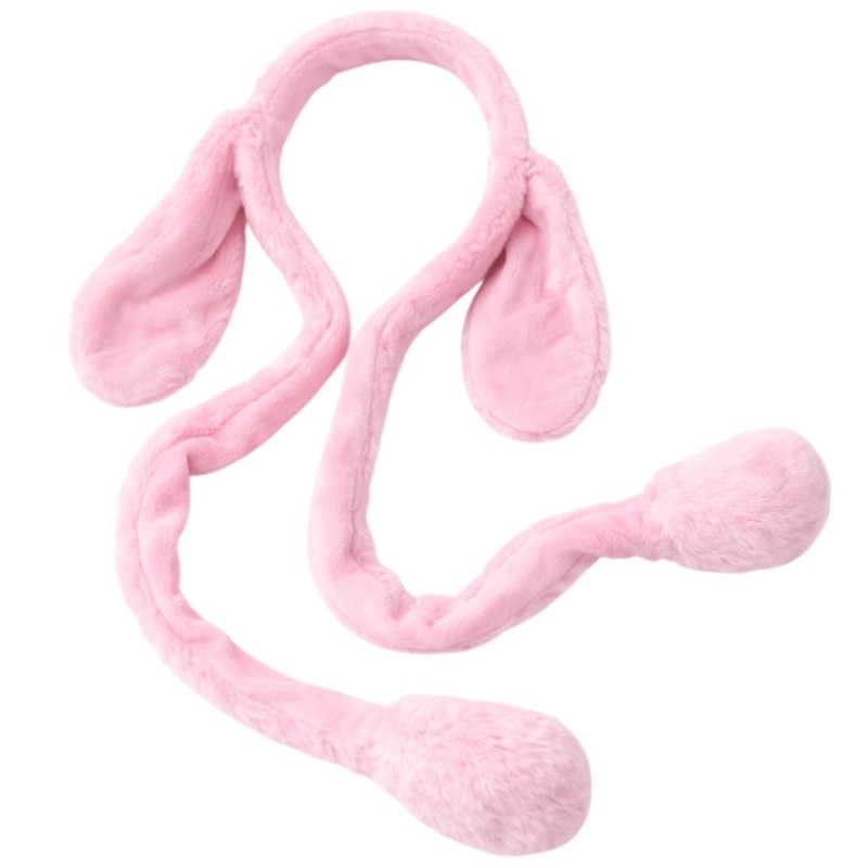 Opaska królicze ruchome uszy pastelowe kigurumi 1 szt.