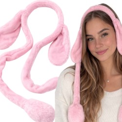 Opaska królicze ruchome uszy pastelowe kigurumi 1 szt.