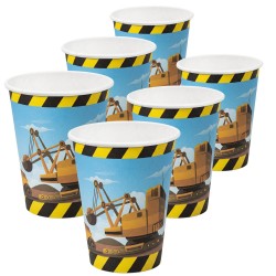 Kubeczki papierowe koparka...