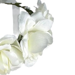 Wianek opaska na głowę Pani Wiosna Elf Wróżka polne kwiaty