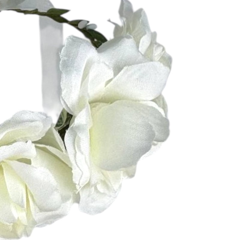 Wianek opaska na głowę Pani Wiosna Elf Wróżka polne kwiaty