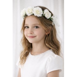 Wianek opaska na głowę Pani Wiosna Elf Wróżka polne kwiaty