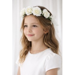 Wianek opaska na głowę Pani Wiosna Elf Wróżka polne kwiaty