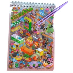 Wyklejanka Układanka z naklejkami 5D roombox Zootopia Scenki Domki 8 scen