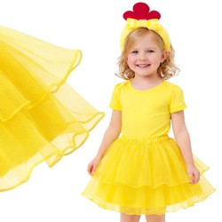 Strój wielkanocny kurczak dla dziewczynki 2 el. spódniczka tutu i opaska