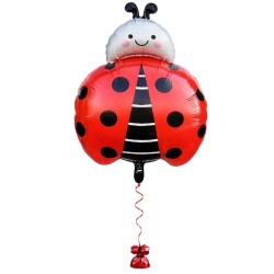 Balon foliowy Biedronka 47x70 cm 1 szt. na przyjęcie