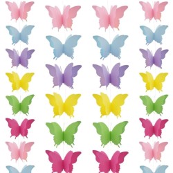 Girlanda Kolorowe Motylki 3...