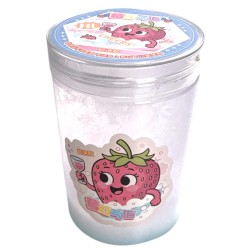 Slime pachnący truskawkowy 3 szt transparentny 250 ml