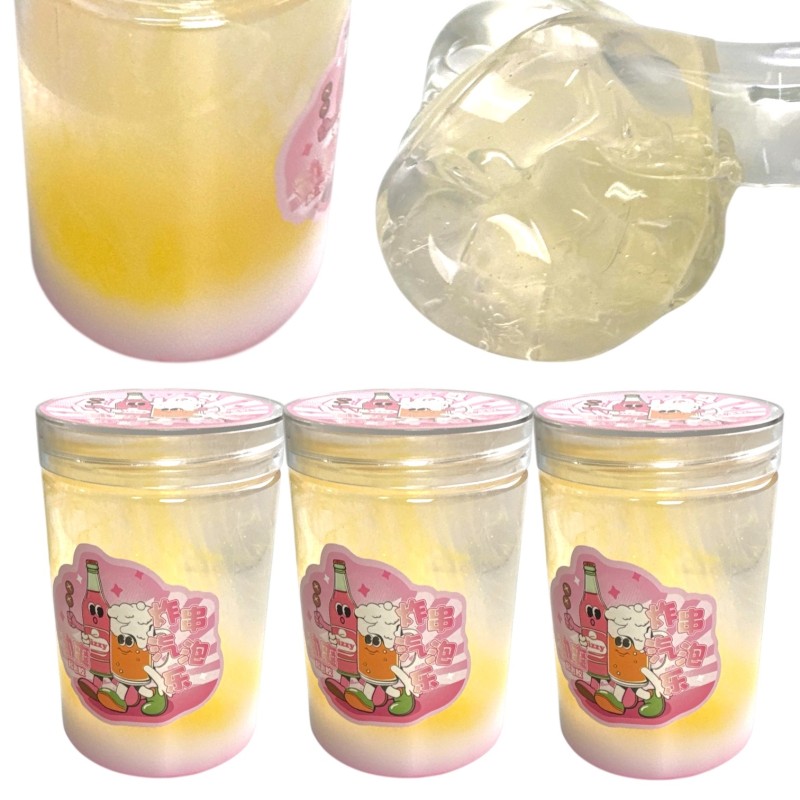 Slime pachnący kawaii zestaw 3x250 ml w słoiczkach