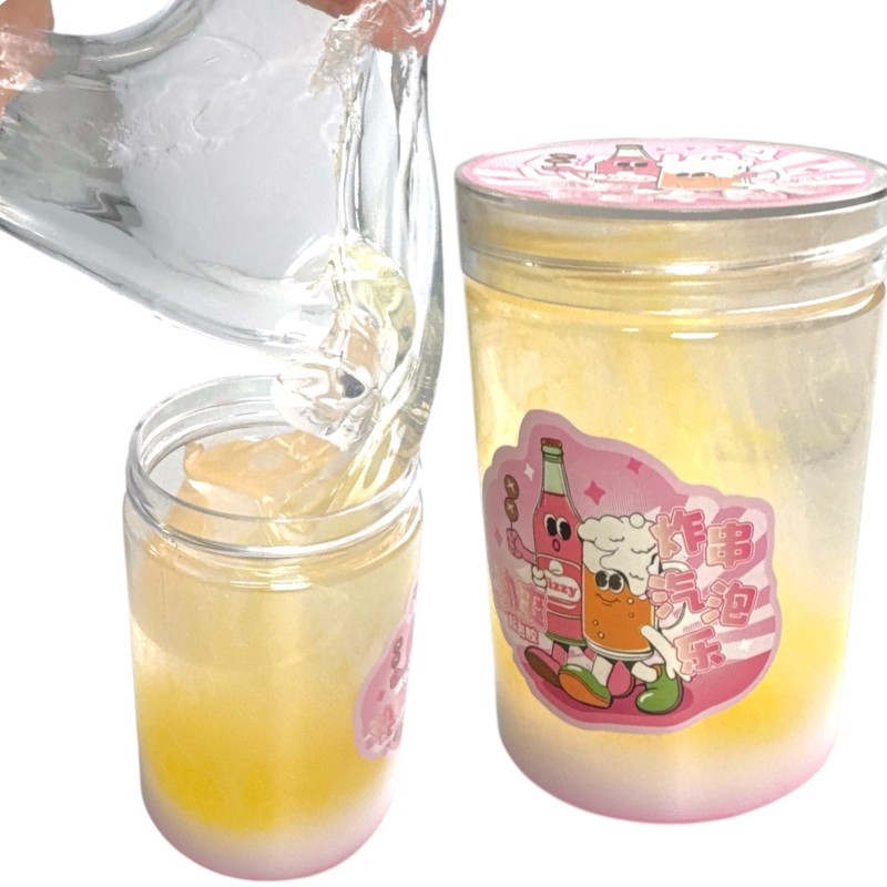 Slime pachnący kawaii zestaw 3x250 ml w słoiczkach