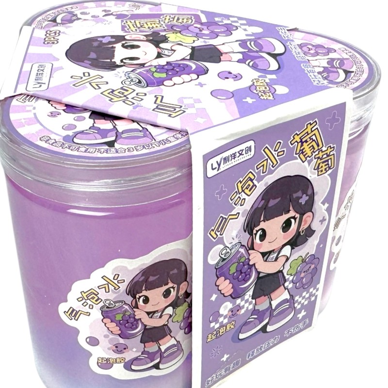 Pachnący slime winogrono kawaii 3 szt
