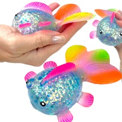 Gniotek ryba gel brokatowy...