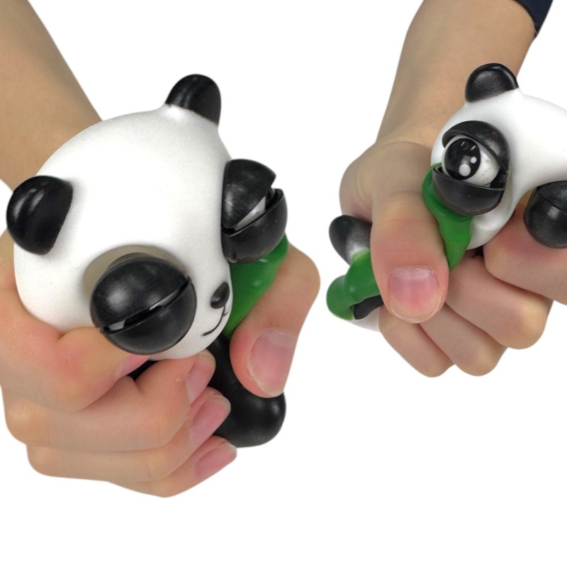 Gniotek antystresowy Panda z wyskakującymi oczami Japan 1 szt.