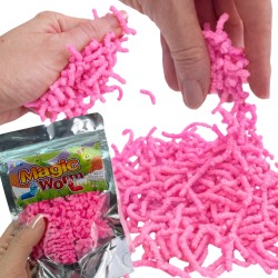 Neonowe Robaczki Sensoryczne Squeeze Toy 1 szt.