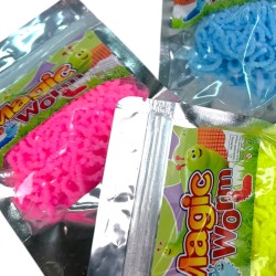 Neonowe Robaczki Sensoryczne Squeeze Toy 1 szt.