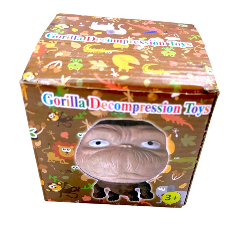 Duży Gniotek antystresowy Goryl z piaskiem
