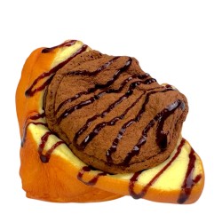 Squishy gniotek Slow Rising pachnące ciastko z lodami 7x7 cm