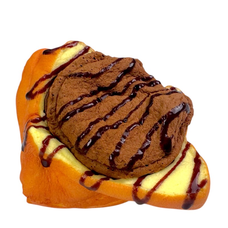 Squishy gniotek Slow Rising pachnące ciastko z lodami 7x7 cm