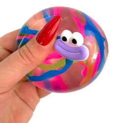 Gniotek antystresowy kulka buźka wolno odkształcająca się