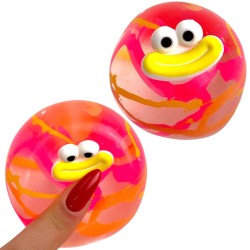 Gniotek antystresowy kulka buźka wolno odkształcająca się