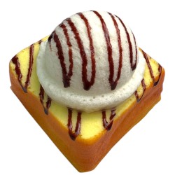 Squishy gniotek Slow Rising pachnące ciastko z lodami 7x7 cm