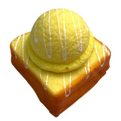 Squishy gniotek Slow Rising pachnące ciastko z lodami 7x7 cm