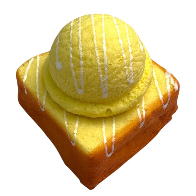 Squishy gniotek Slow Rising pachnące ciastko z lodami 7x7 cm