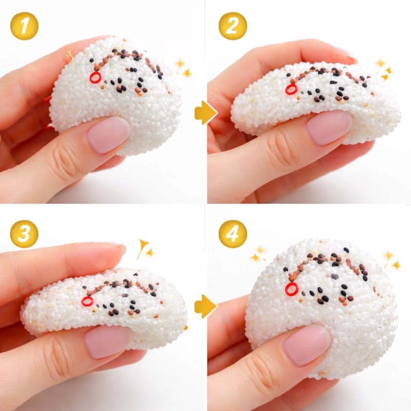 Gniotek squishy bento ryż z kurczakiem Korean Chicken Meal