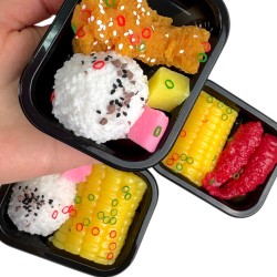 Gniotek squishy bento ryż z kurczakiem Korean Chicken Meal