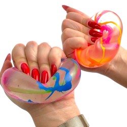 Gniotek antystresowy kulka buźka wolno odkształcająca się