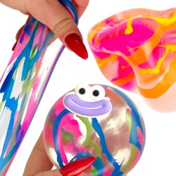 Gniotek antystresowy kulka buźka wolno odkształcająca się