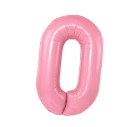 Balon foliowy różowa cyfra...
