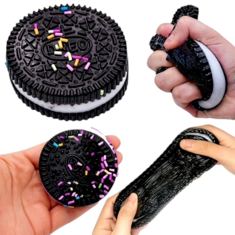 Gniotek Squishy sensoryczny Ciasteczko z Posypką oreo