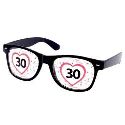 Okulary imprezowe na 30...