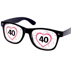 Okulary imprezowe na 40...