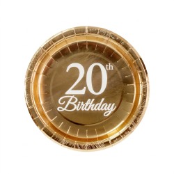Talerzyki papierowe 20...