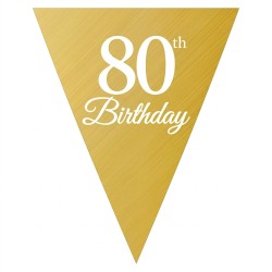 Girlanda chorągiewki 80...