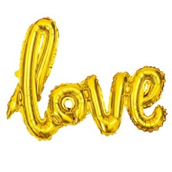 Balon foliowy napis Love...