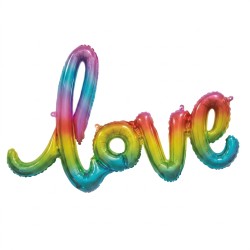 Balon foliowy napis Love...