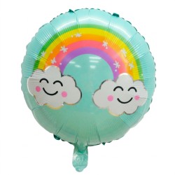 Balon foliowy okrągły tęcza...