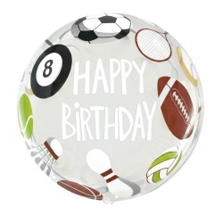 Balon bąbel Happy Birthday...