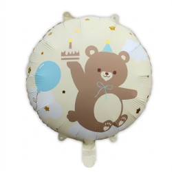 Balon foliowy miś z tortem...