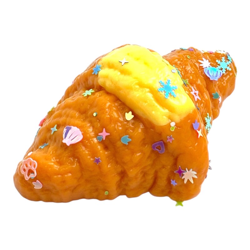 Gniotek antystresowy croissant rogalik 1 szt. ok. 7 cm